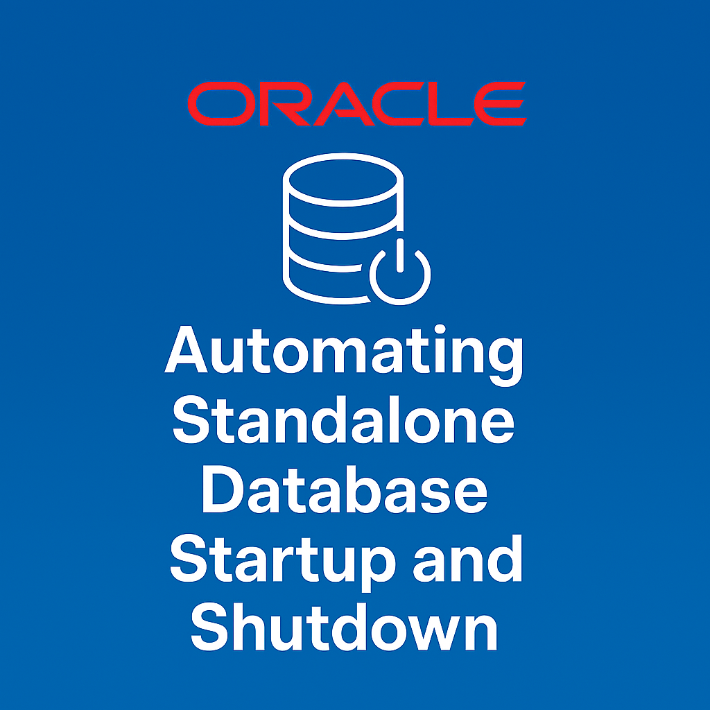 Automating Standalone Database Startup and Shutdown